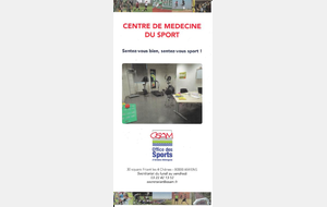 Centre de médecine du sport de l'OSAM