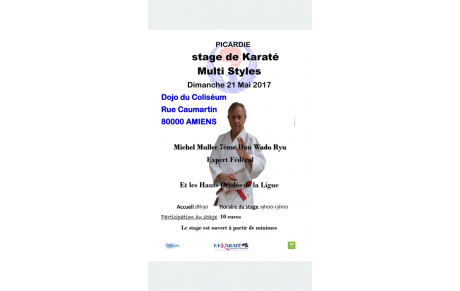 Stage Avec Michel MULLER - expert fédéral