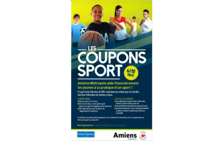 PARTENARIATS : Opérations COUPONS SPORT et PASS'SPORT &amp; CULTURE