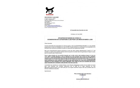 exonération cotisation période de confinement